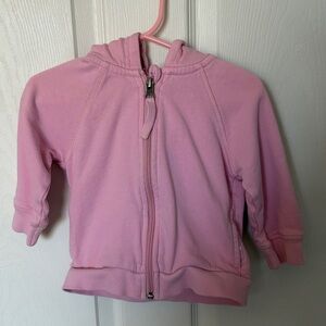 Hanna Andersson Light Pink Kids Hoodie for 18-24 months